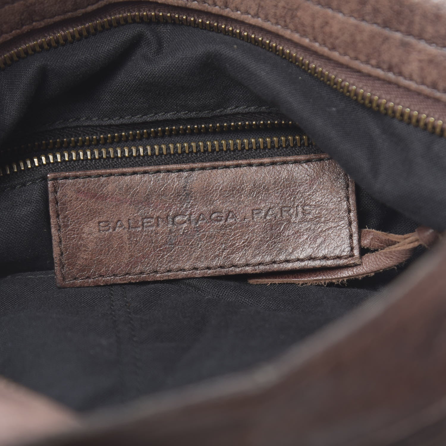 Balenciaga Agneau Classic Hardware Town Castagna 6 of 14