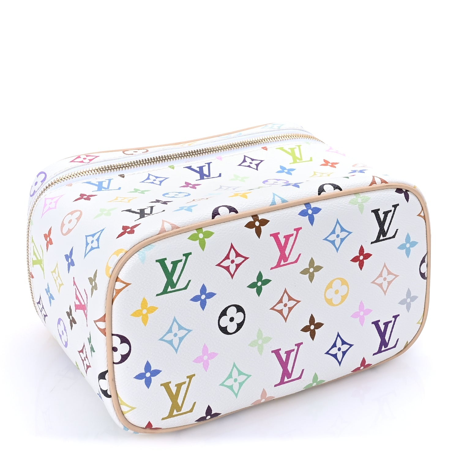 Louis Vuitton LV X TM Monogram Multicolor Nice BB  White 4 of 7