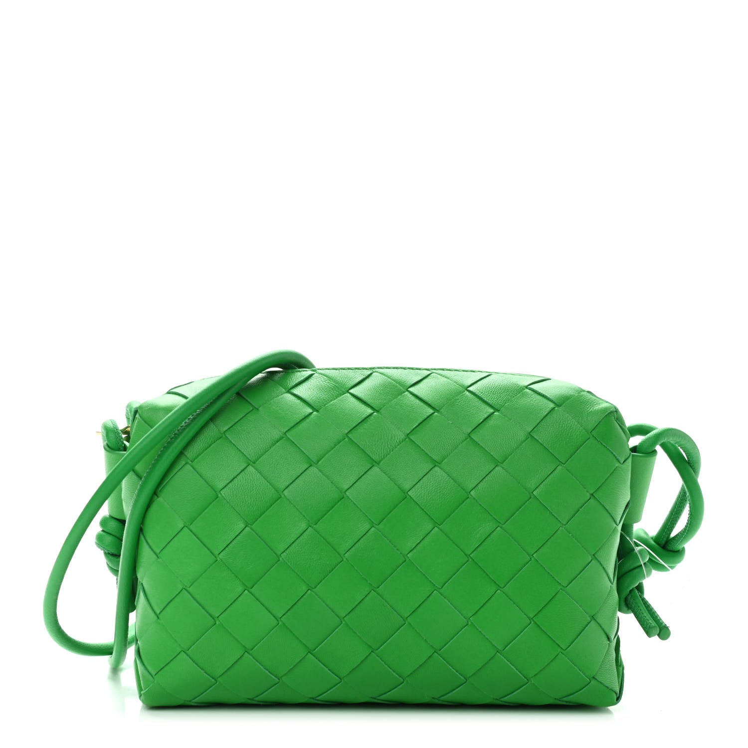 Bottega Veneta Nappa Intrecciato Mini Loop Camera Bag Parakeet 1 of 9