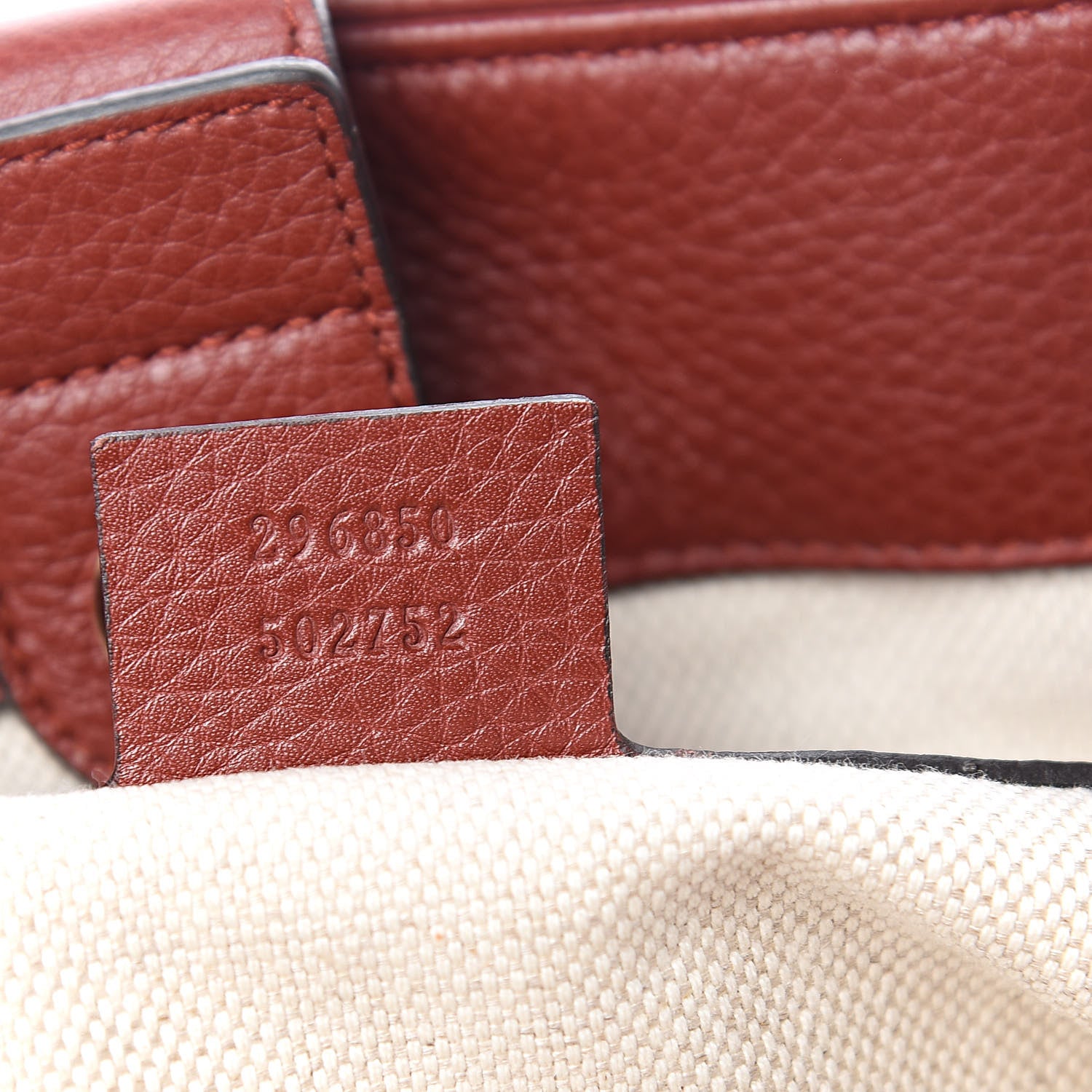 Gucci Monogram Web Medium Dressage Tote Red 7 of 10