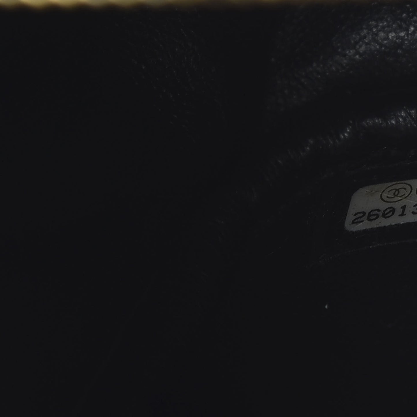 Caviar Quilted Camera Case Black