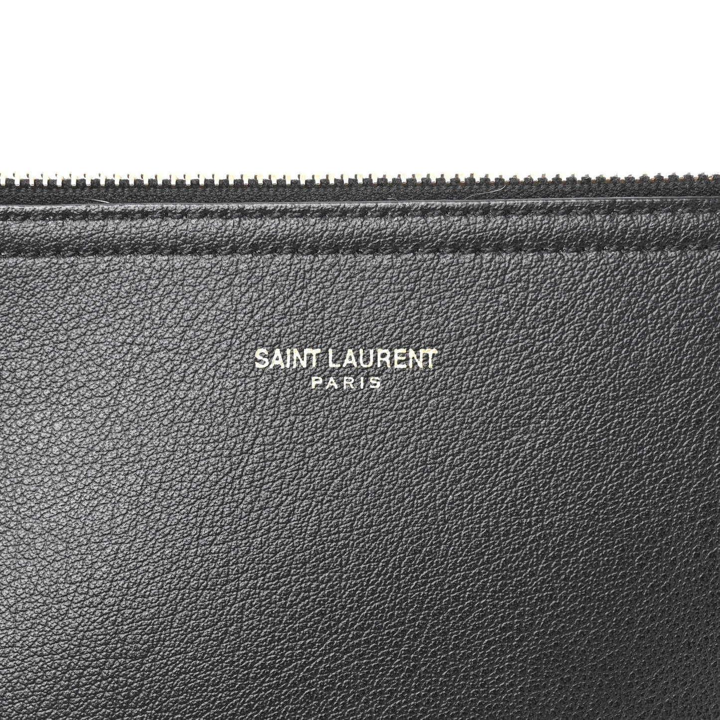 Calfskin Large Shopping Tote Black