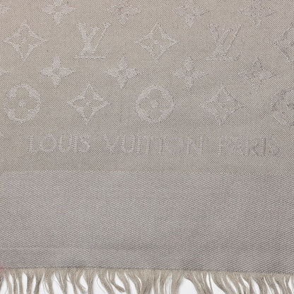 Louis Vuitton Silk Wool Monogram Shawl Verone 4 of 4