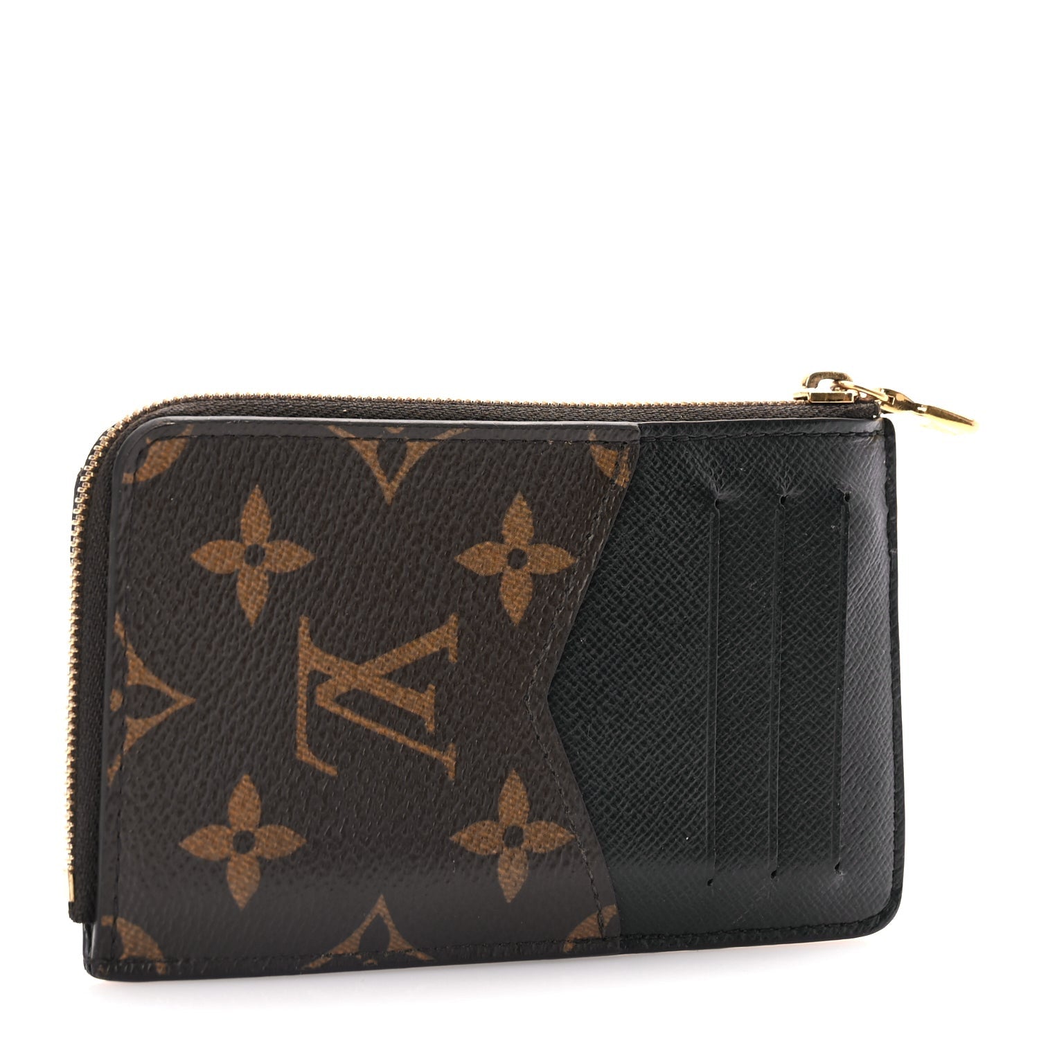 Louis Vuitton Monogram Recto Verso Card Holder Black 3 of 7