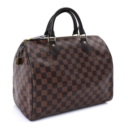 Louis Vuitton Damier Ebene Speedy 30 2 of 7