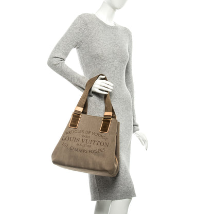 Louis Vuitton Denim Articles de Voyage Cabas Argile 2 of 7