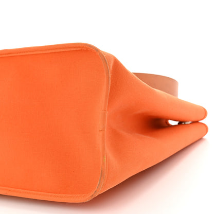 Hermes Toile Cabag 39 Orange 10 of 10
