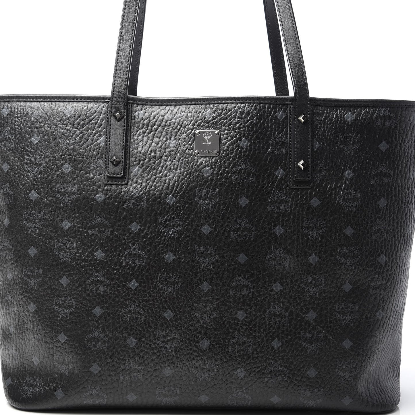 Visetos Large Anya Shopper Tote Black