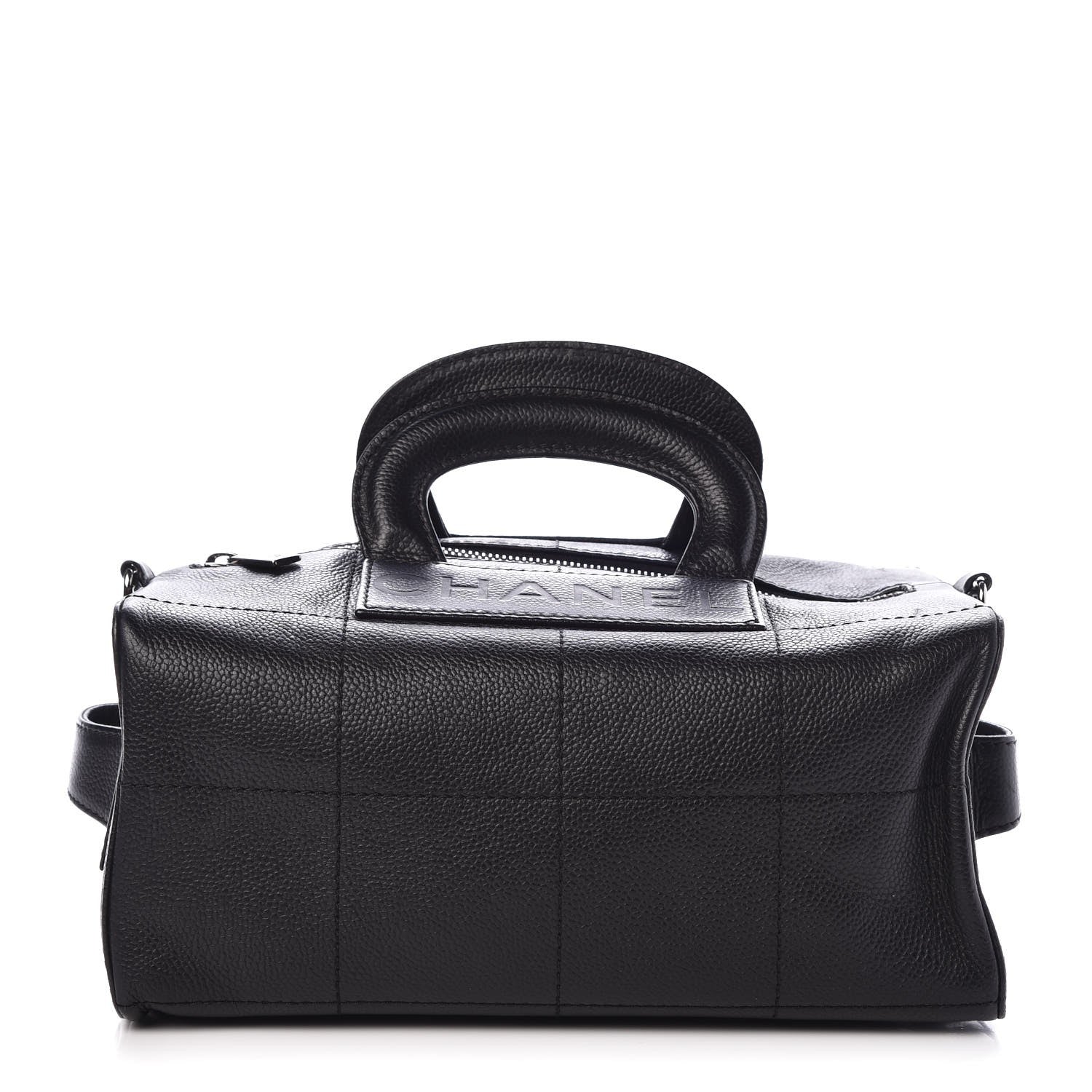 Chanel Caviar Square Stitched Tote Black 1 of 7