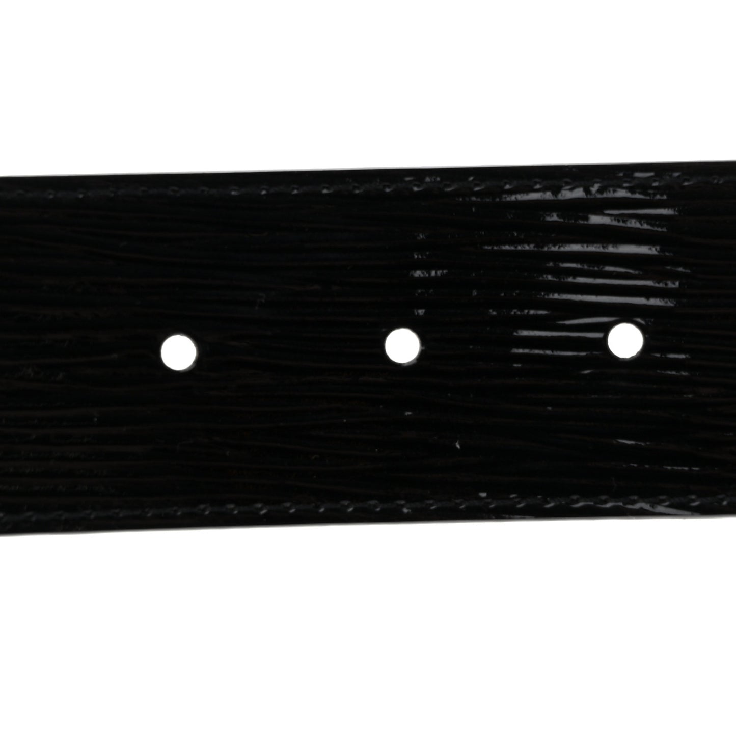 Epi Electric 40mm LV Initiales Belt 95 38 Black