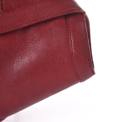 Alexander McQueen Calfskin De Manta Clutch Red 12 of 17