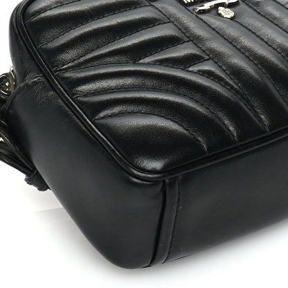 Prada Soft Calfskin Diagramme Camera Bag Black 7 of 8