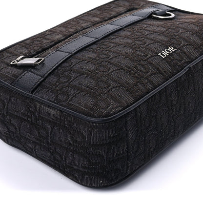 Christian Dior HOMME Oblique Safari Messenger Black 8 of 8