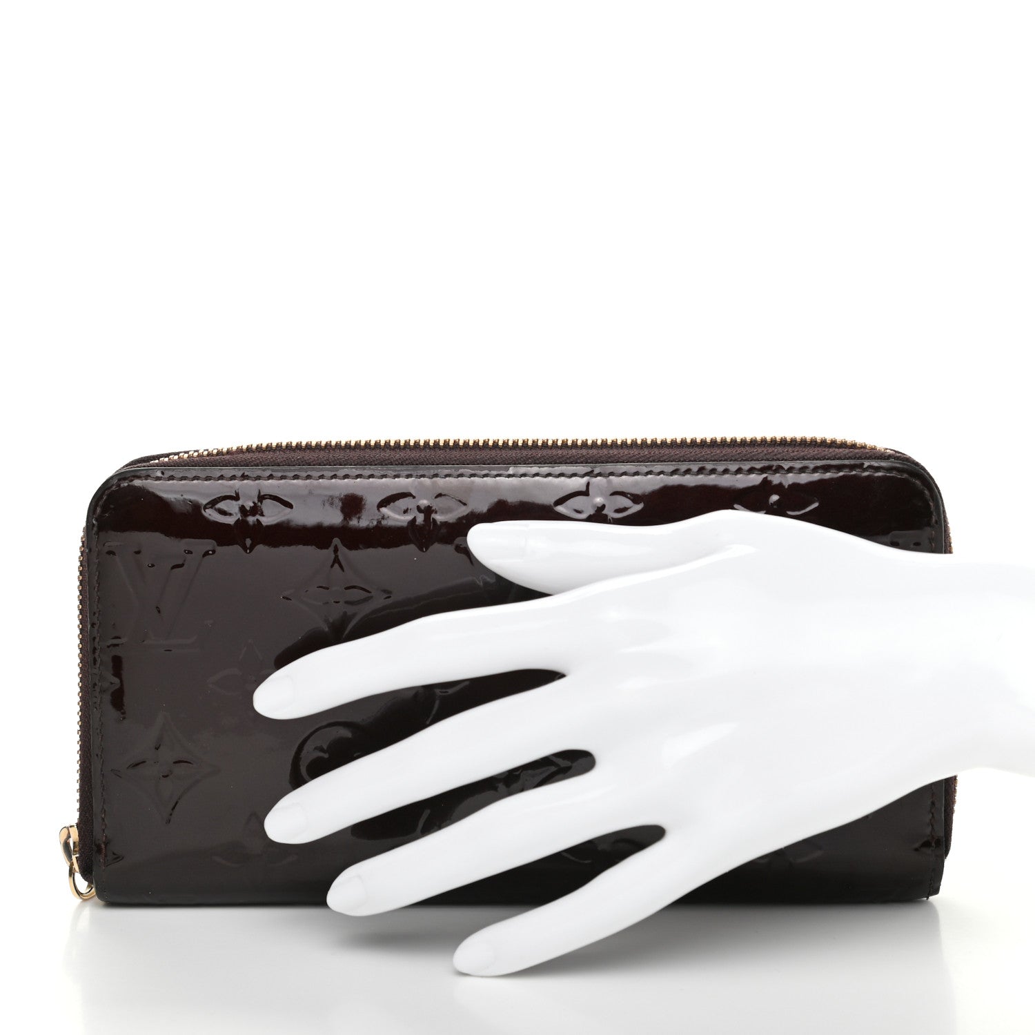 Louis Vuitton Vernis Zippy Wallet Amarante 2 of 8