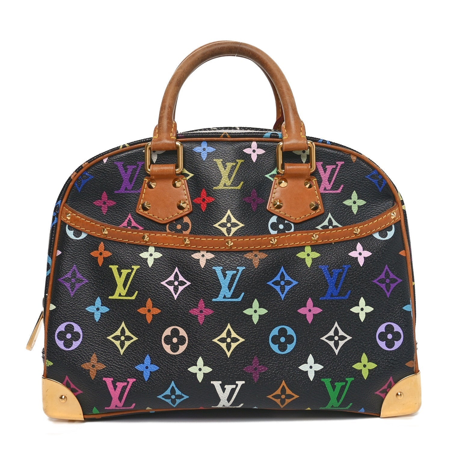 Louis Vuitton Monogram Multicolor Trouville Black 1 of 7