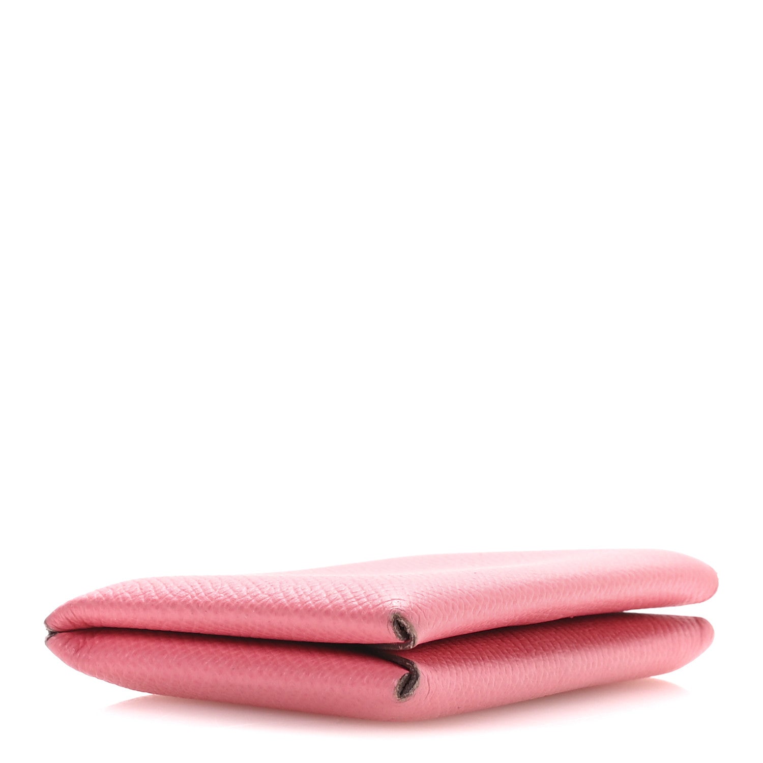 Hermes Epsom Calvi Card Case Rose Azalee 4 of 8