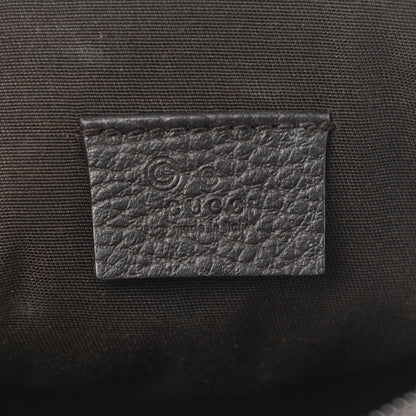 Gucci Calfskin Web Cosmetic Case Brown 6 of 7