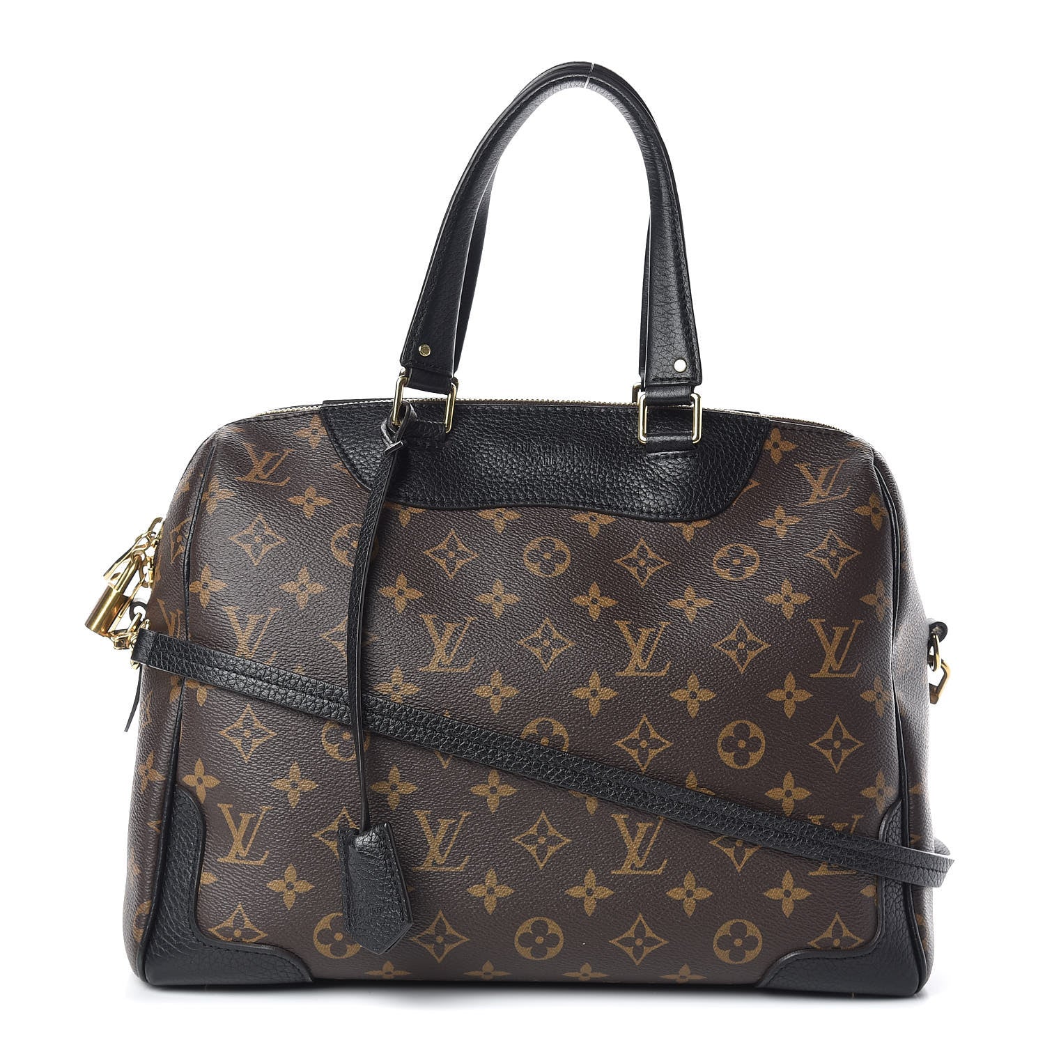 Louis Vuitton Monogram Retiro NM Black 1 of 10