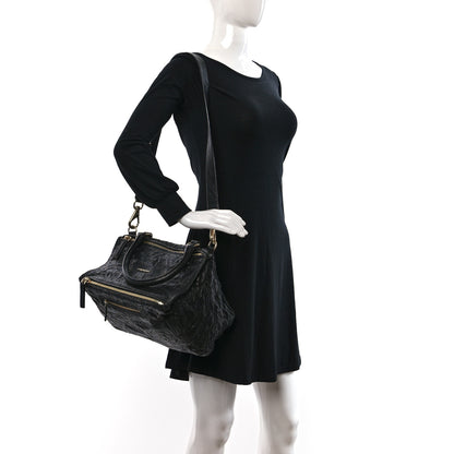Givenchy Tumbled Sheepskin Medium Pandora Black 3 of 10