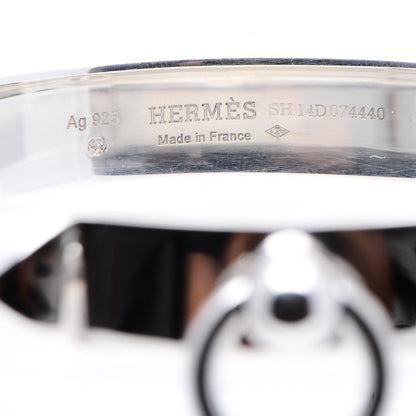 Hermes Sterling Silver PM Collier De Chien Bracelet SH 4 of 5