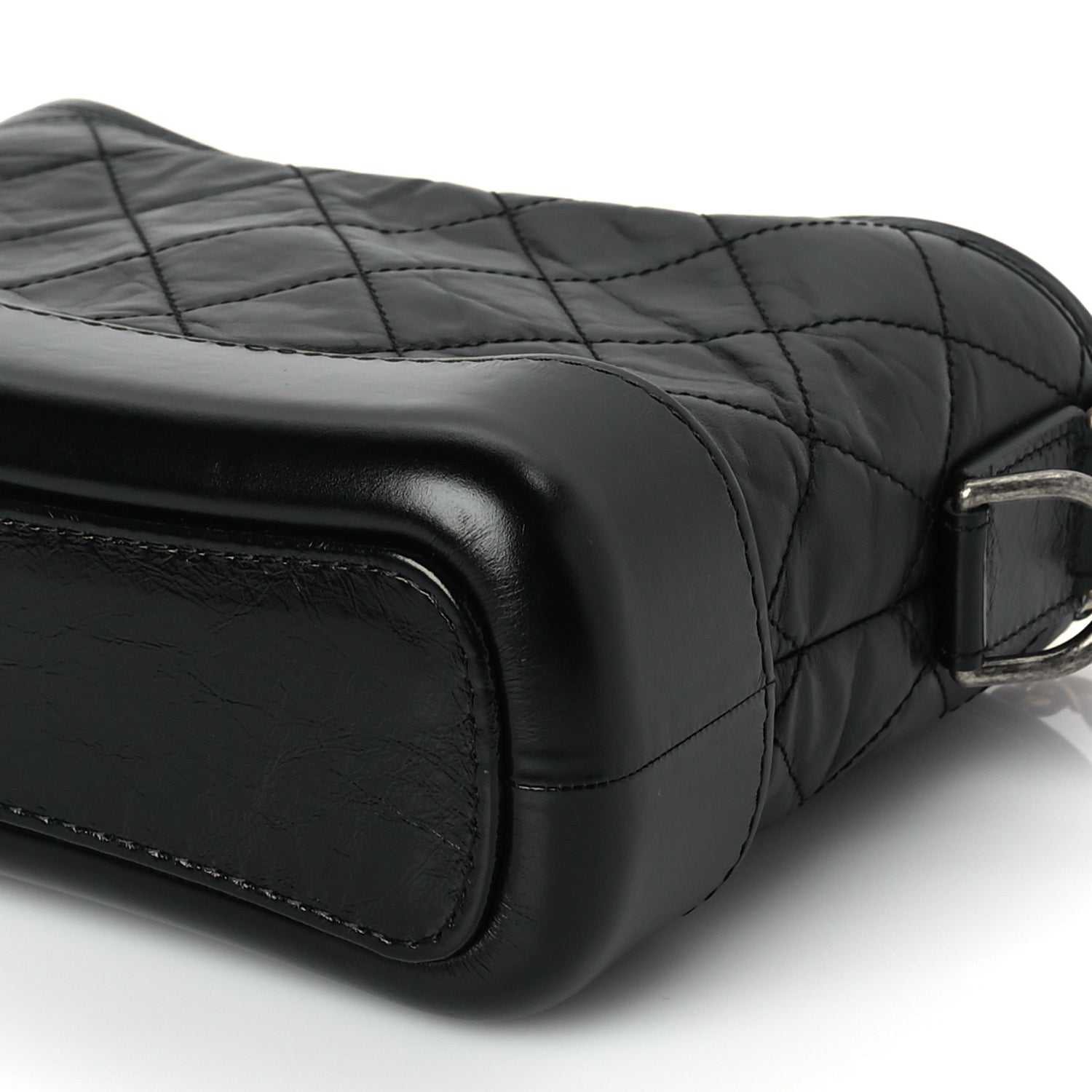 Chanel Aged Calfskin Chevron Quilted Small Gabrielle Hobo 9 of 9