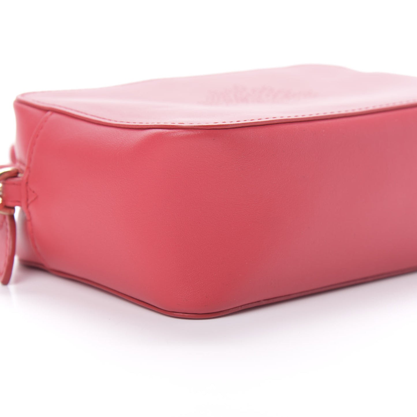 Calfskin Nappa Blossom Pochette With Strap Hibiscus