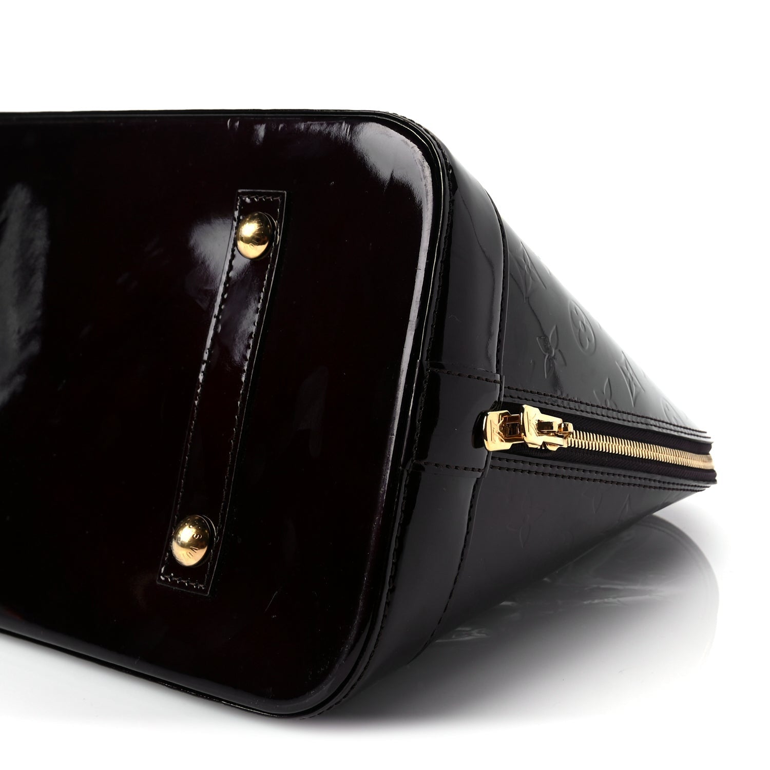 Louis Vuitton Vernis Alma GM Amarante 8 of 8
