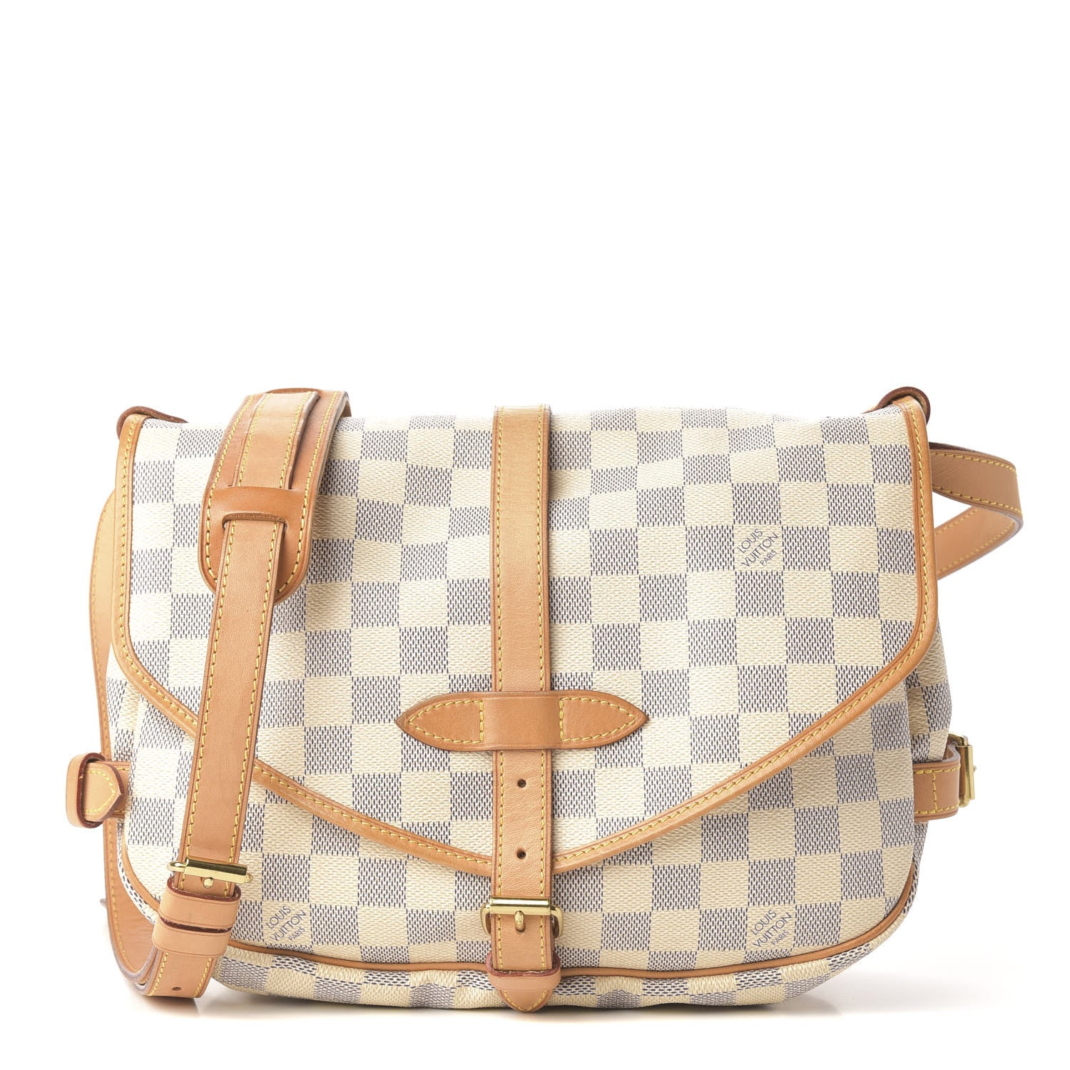 Louis Vuitton Damier Azur Saumur MM 1 of 11