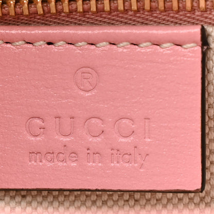 Gucci Azalea Calfskin Horsebit 1955 Shoulder Bag New Cherry Red Wild Rose 7 of 7