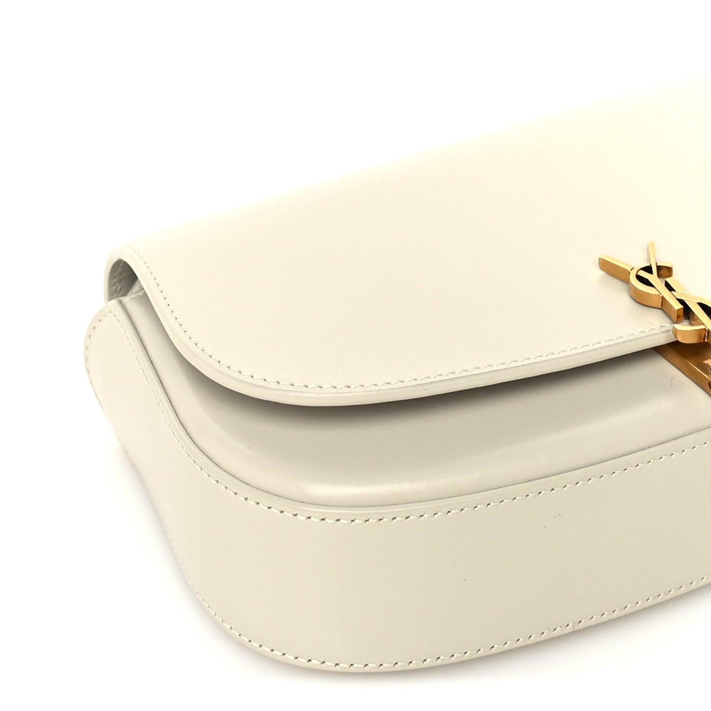 Box Calfskin Mini Voltaire Shoulder Bag  Crema soft