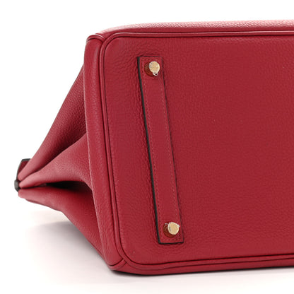 Hermes Togo Birkin 35 Rouge Grenat 9 of 17