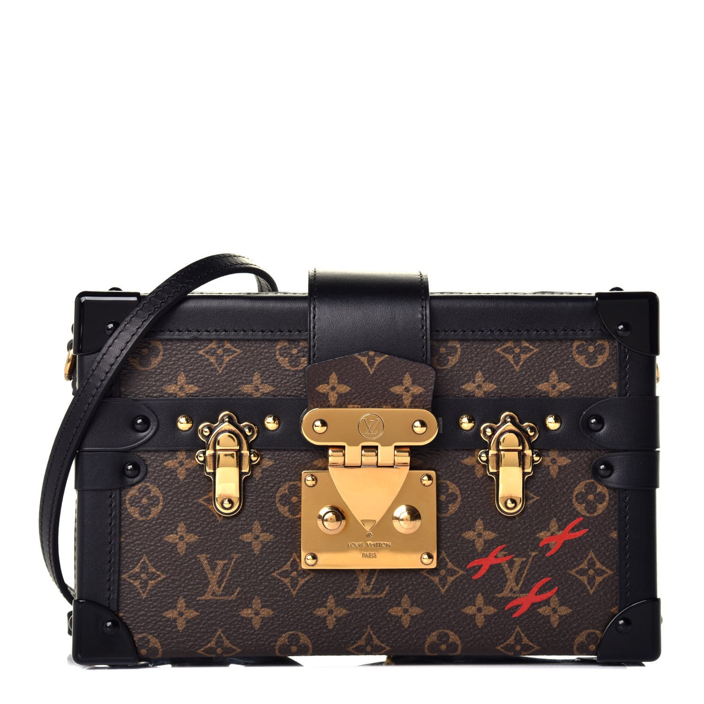 Monogram Petite Malle Black