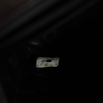 Chanel Lambskin Quilted Medium Kelly Flap Bag Black 8 of 8