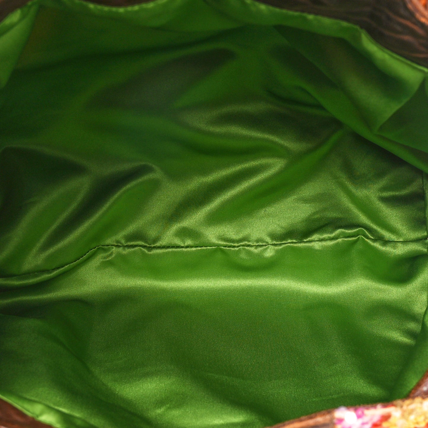 Nappa Sequin Spy Tobacco Multicolor