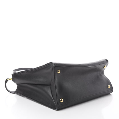 Prada Saffiano Soft Tote Black 3 of 8