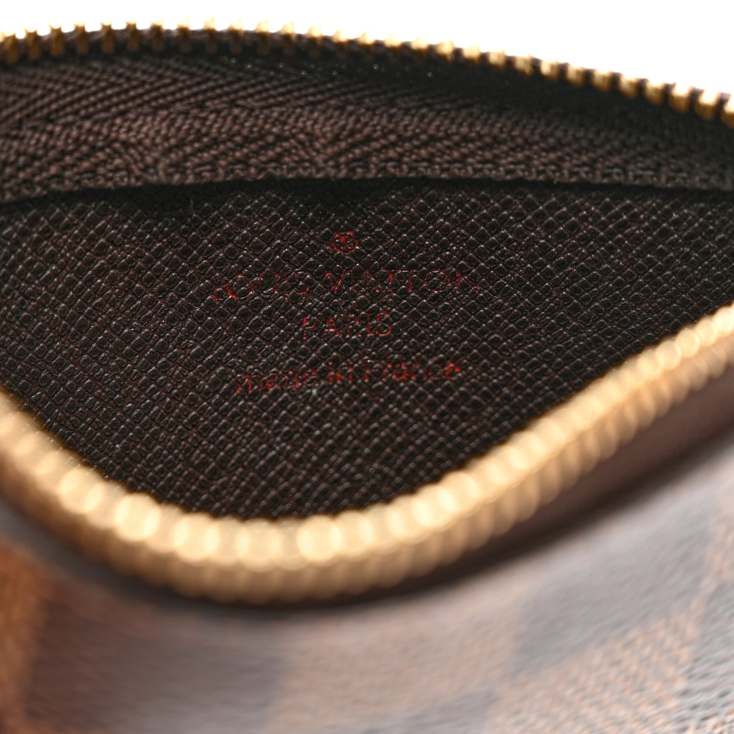 Damier Ebene Key Pouch