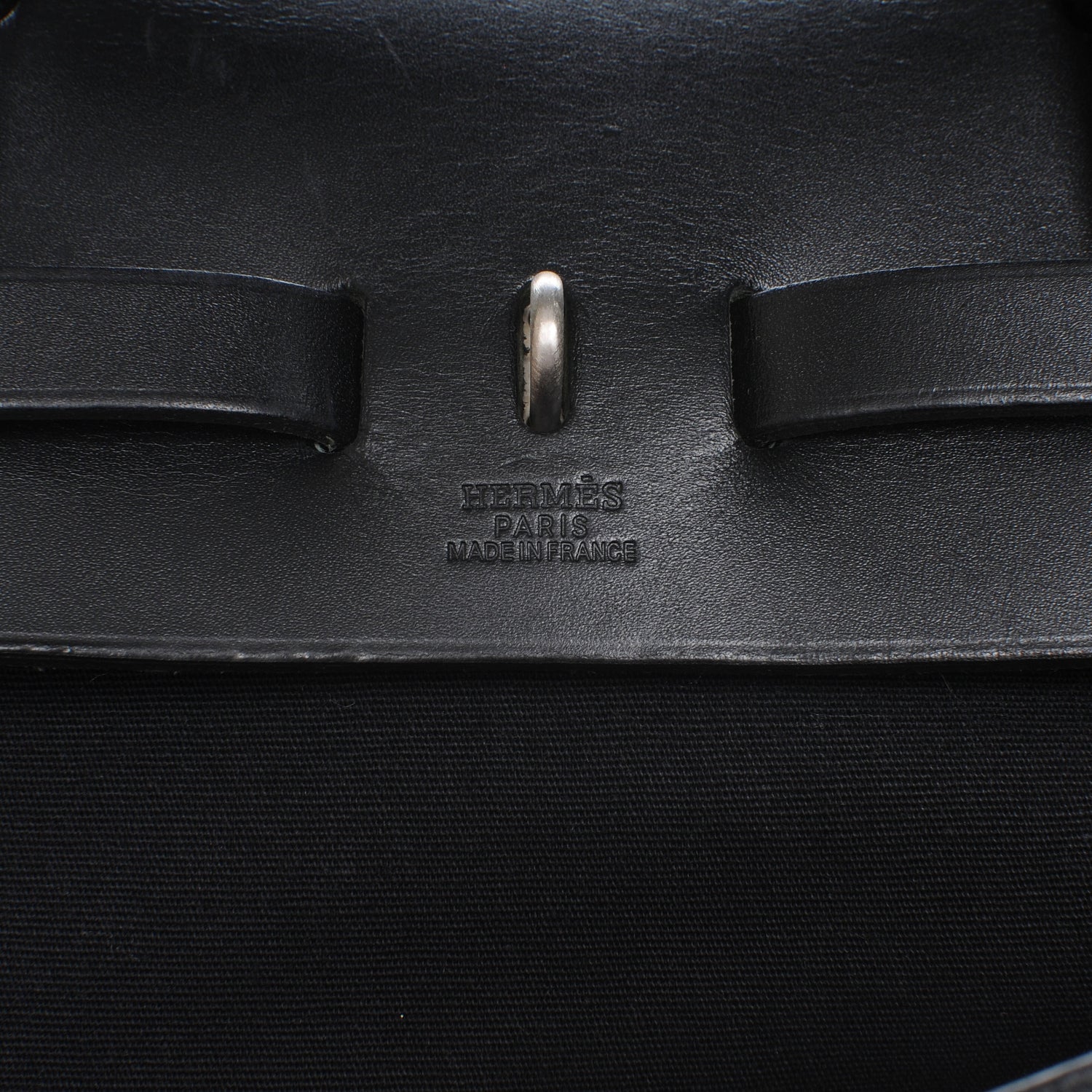 Hermes Toile Herbag Backpack Black 11 of 11