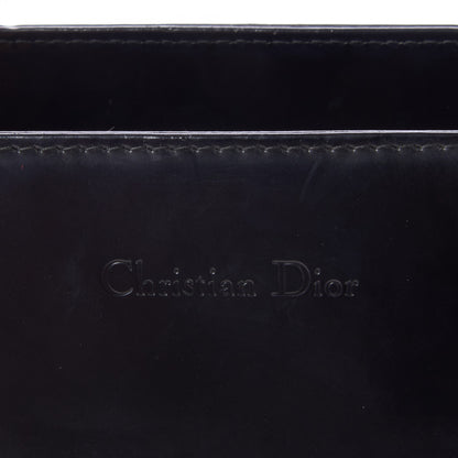 Christian Dior Glazed Calfskin Medium Lady Dior Black 7 of 7
