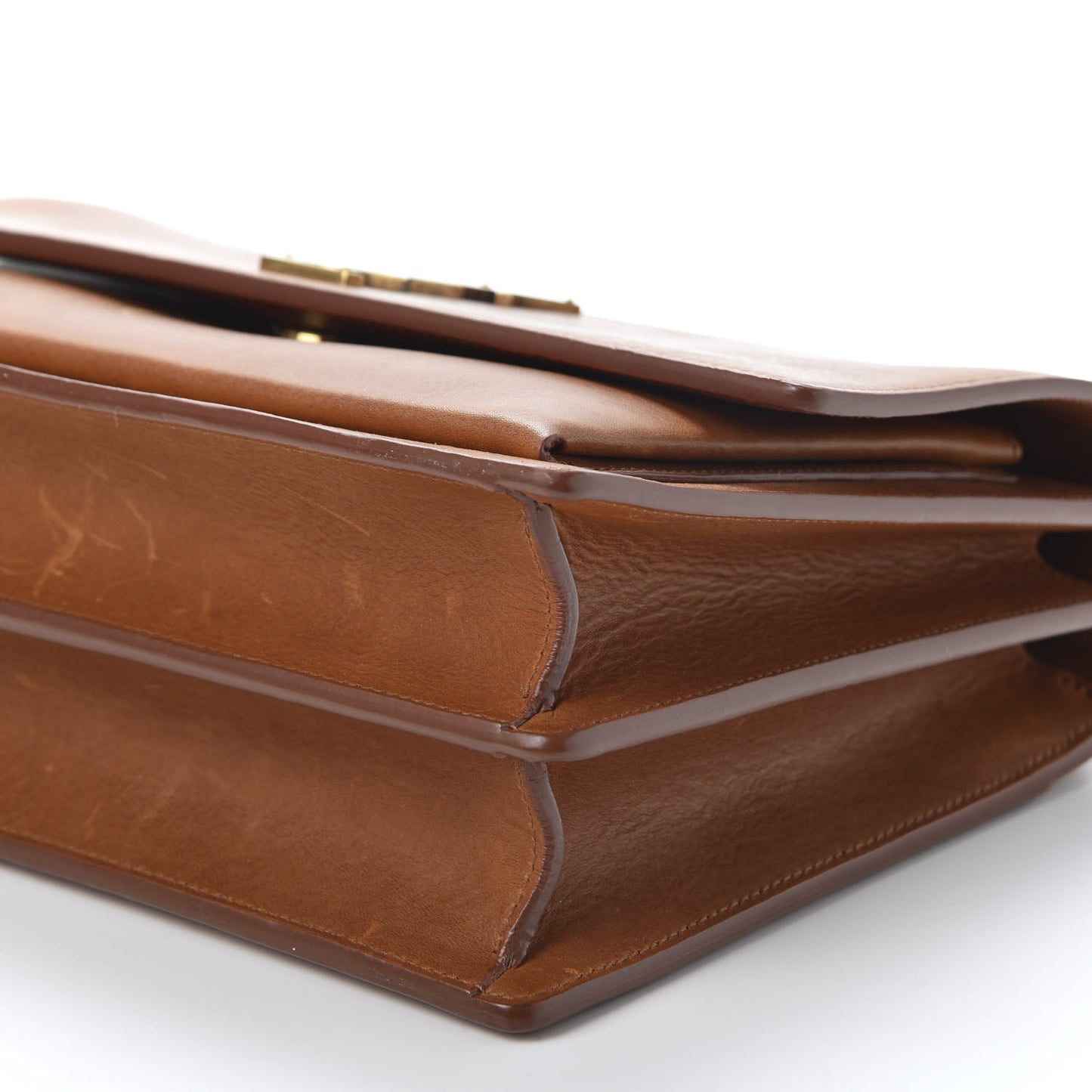 Calfskin Large Monogram Sunset Tan