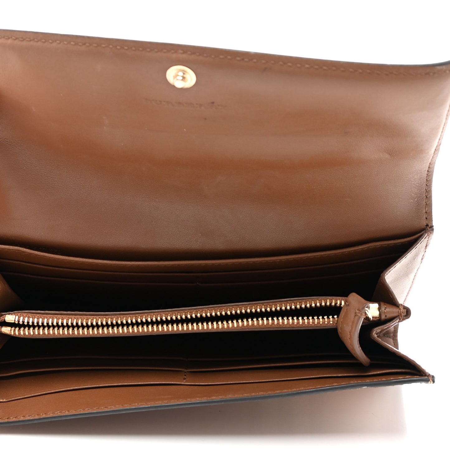 Haymarket Check Halton Wallet Tan