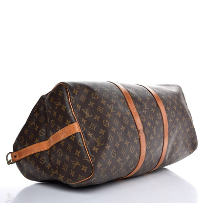 Louis Vuitton Monogram Keepall Bandouliere 55 4 of 33