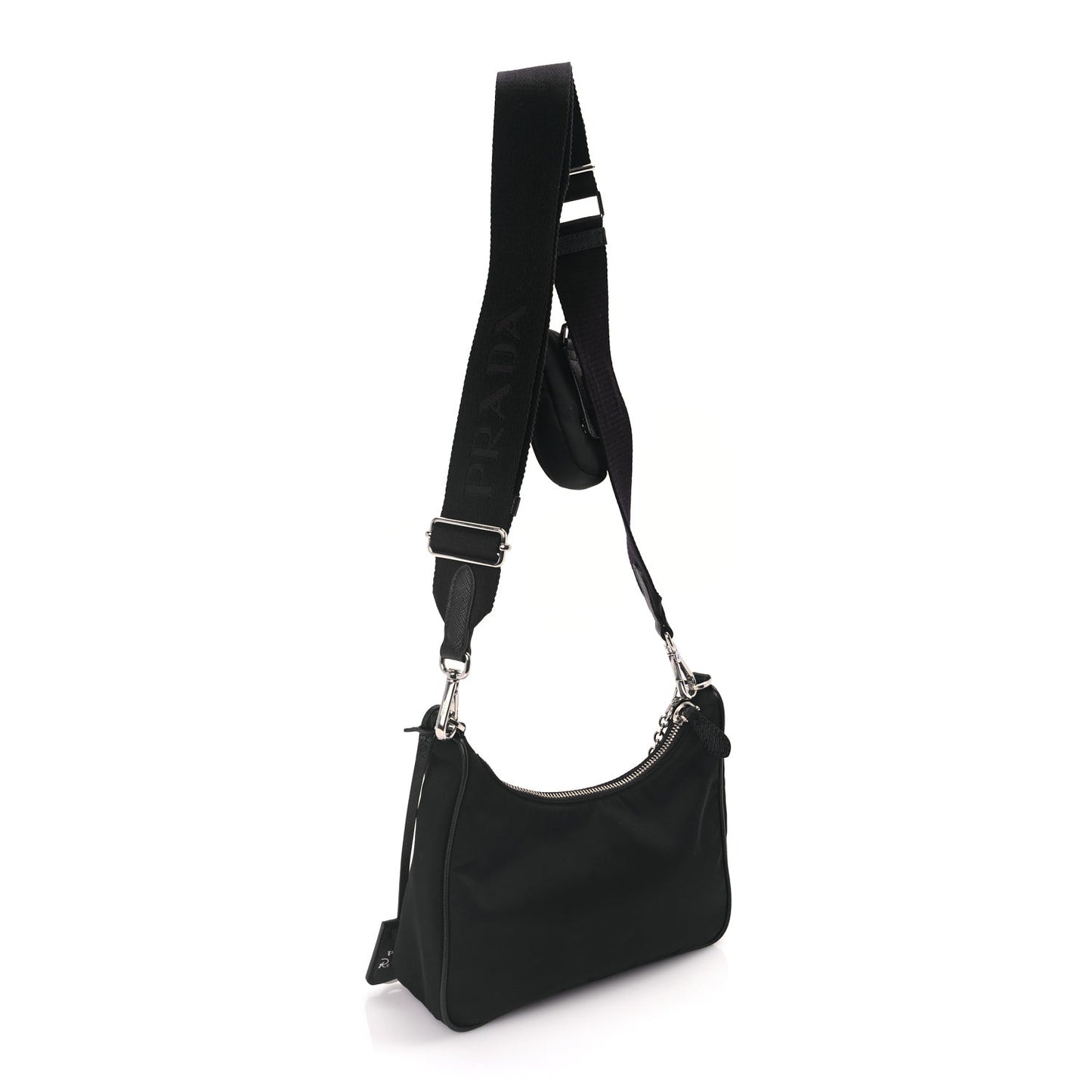 Nylon Re-Edition 2005 Shoulder Bag Black