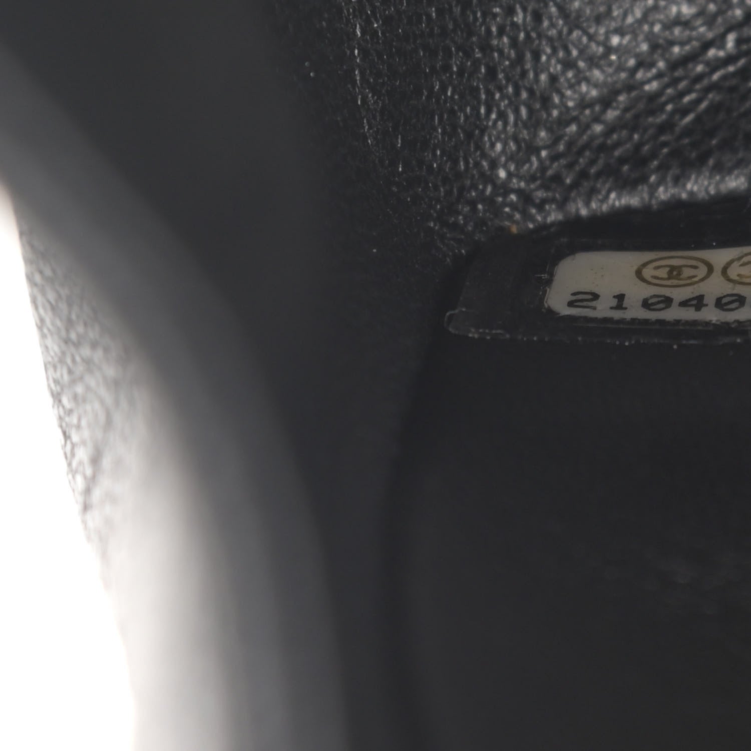 Chanel Lambskin Hand Painted Medium Double Flap Black 7 of 13