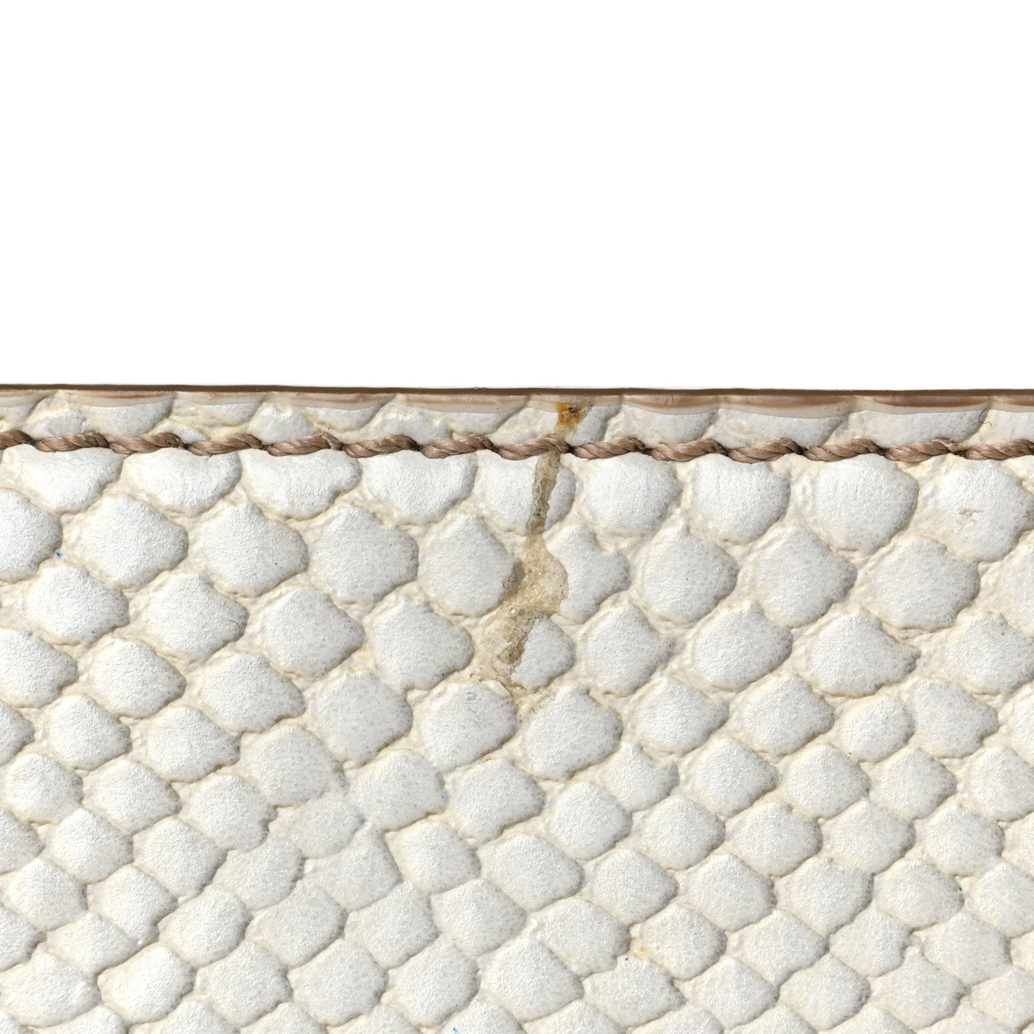 Stella McCartney Alter Snake Embossed Small Flo Shoulder Bag Ivory 10 of 10