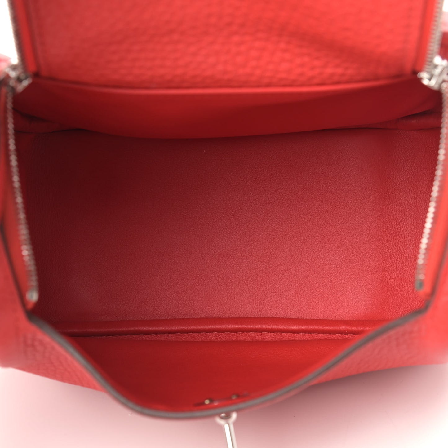 Taurillon Clemence Mini Lindy 20 Rouge Tomate