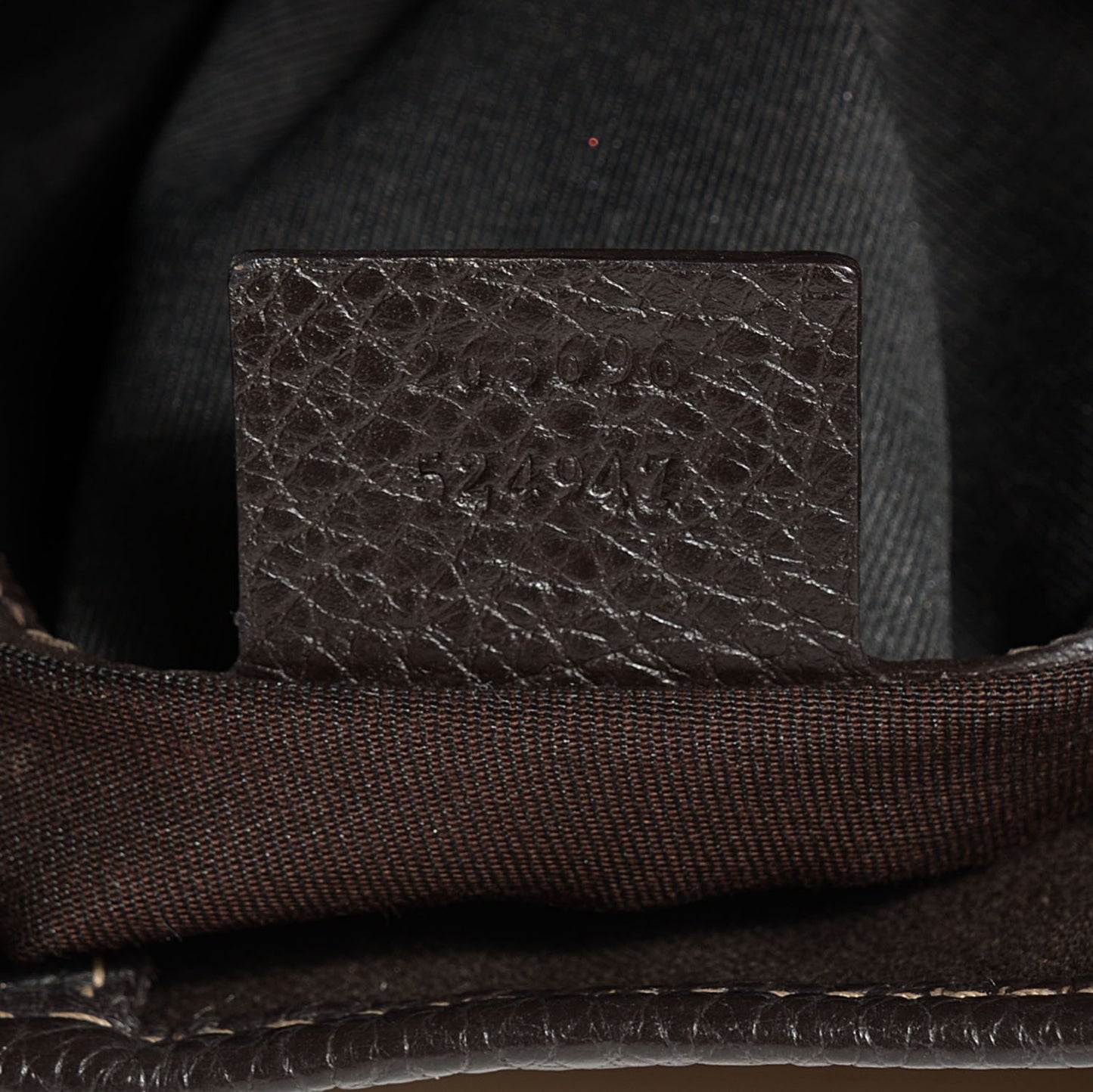 Crystal Monogram Large Joy Tote Beige Ebony Testa di Moro