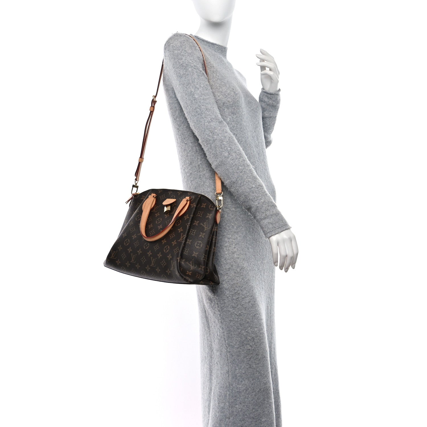 Louis Vuitton Monogram Rivoli MM 2 of 8