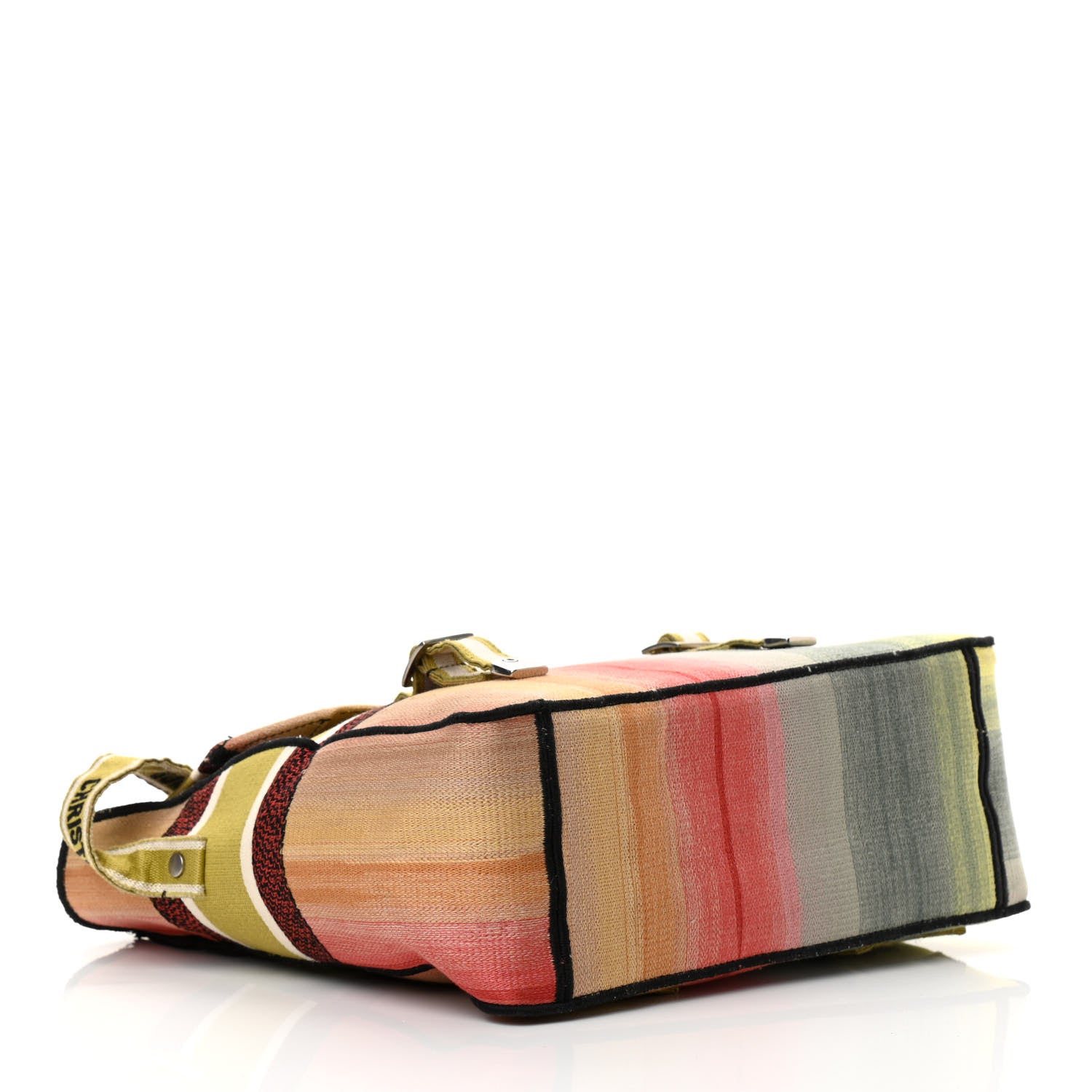 Christian Dior Canvas Embroidered Dioraura Messenger Multicolor 4 of 14