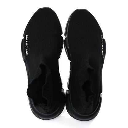 Balenciaga Neoprene Knit Womens Speed Sneakers 38 Black 4 of 6