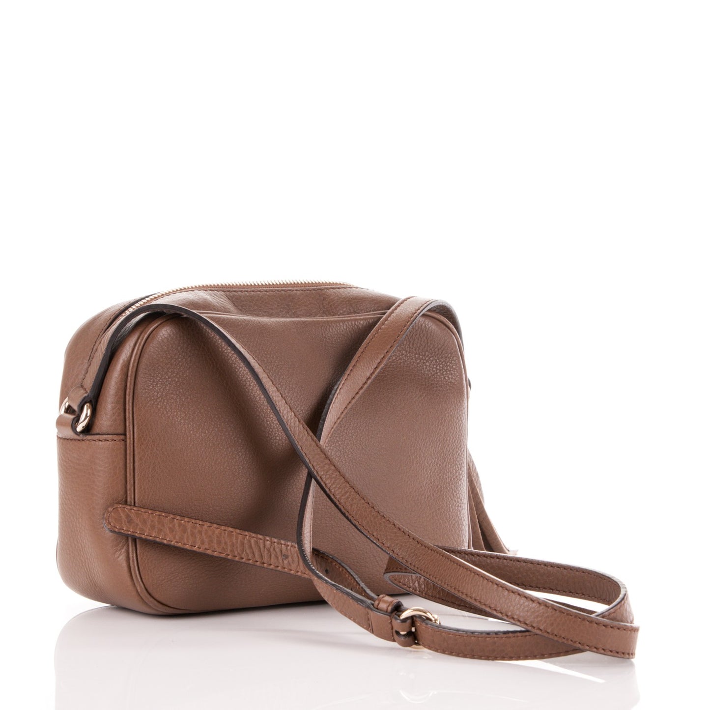 Cellarius Calfskin Small Soho Disco Bag Acero